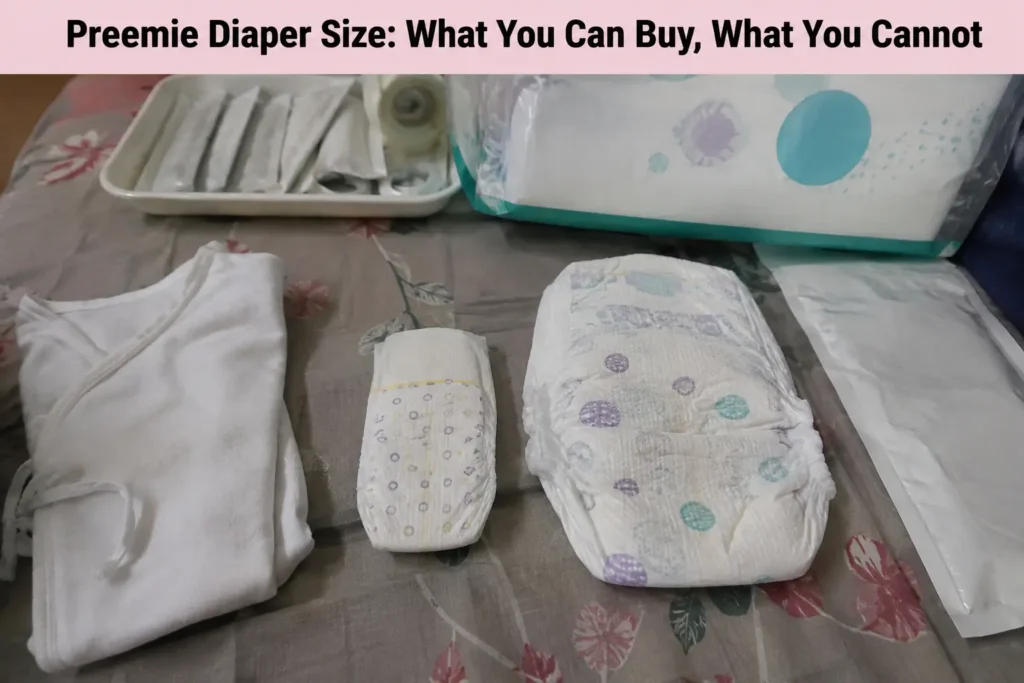 Preemie Diaper Size, What You Can Buy, What You Cannot