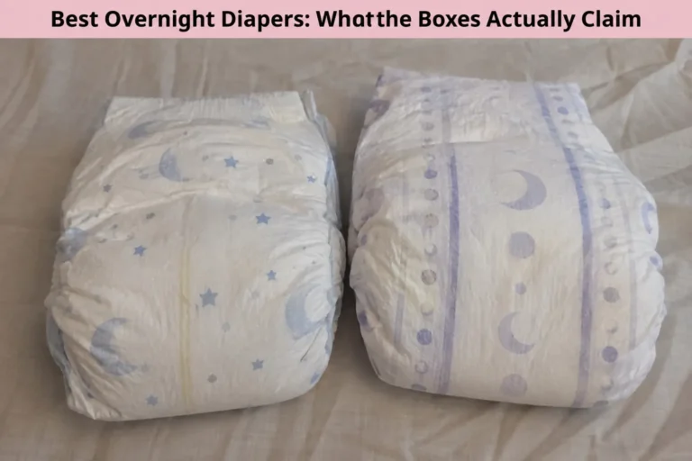 Best Overnight Diapers, What the Boxes Actually Claim
