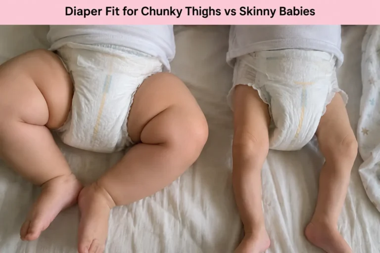 Diaper Fit for Chunky Thighs vs Skinny Babies