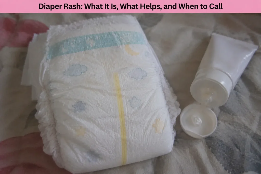 Diaper Rash, What It Is, What Helps, and When to Call