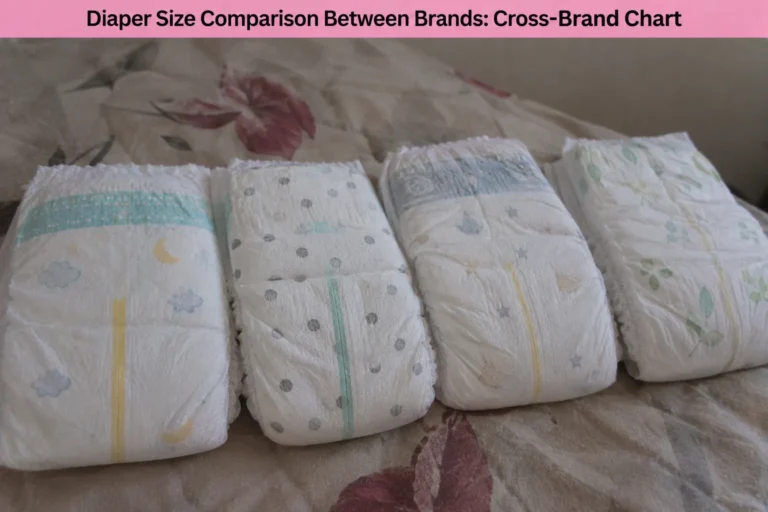 Diaper Size Comparison Between Brands, Cross-Brand Chart