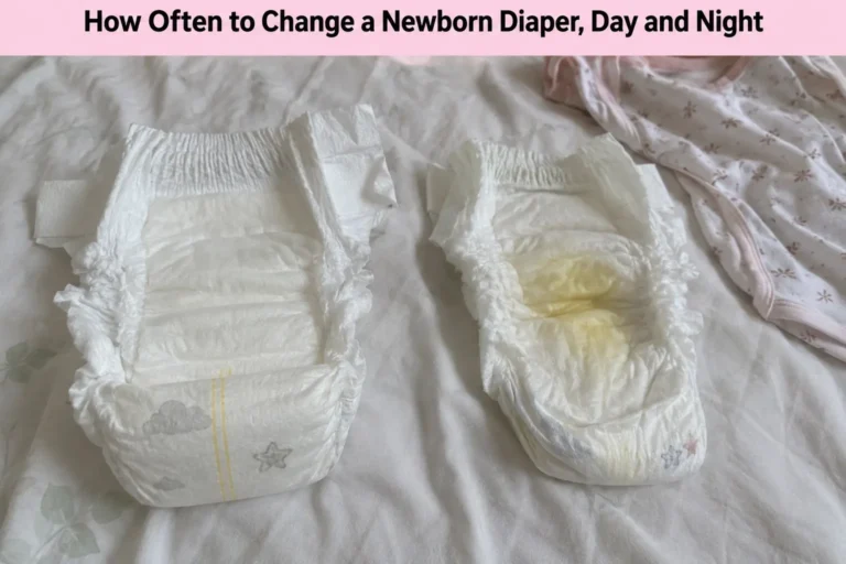 How Often to Change a Newborn Diaper, Day and Night